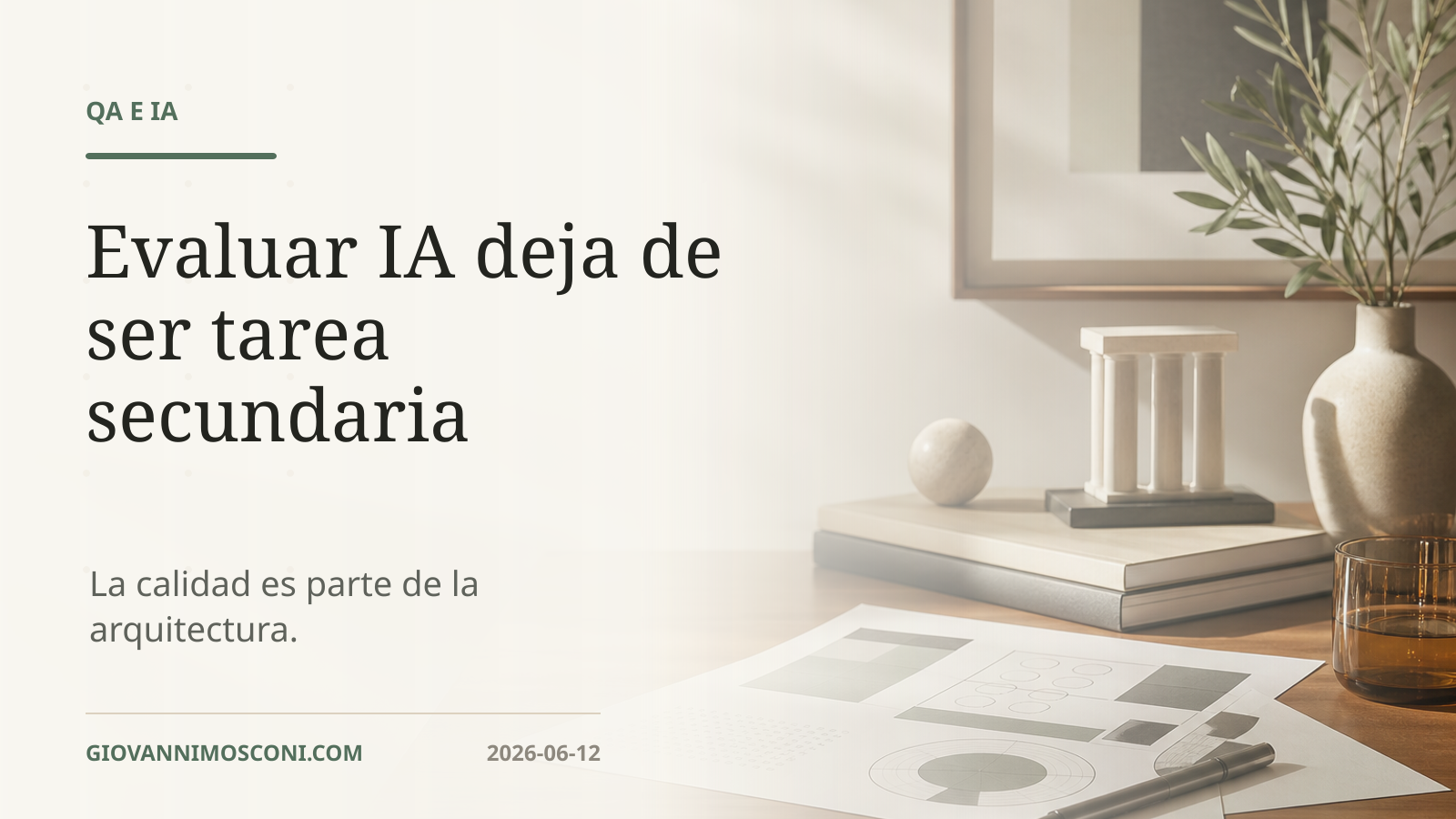 Imagen editorial para Evaluar IA deja de ser una tarea secundaria