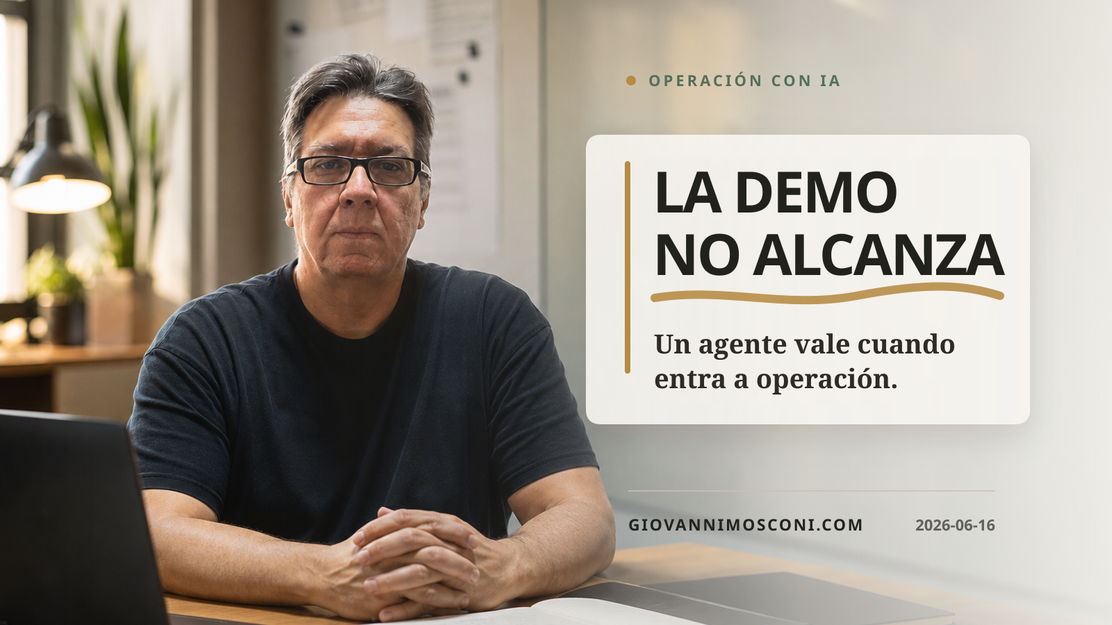 Imagen editorial para La demo no alcanza