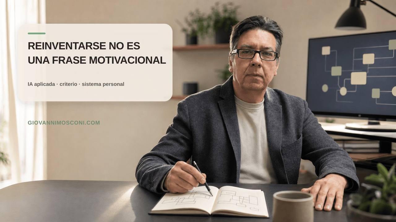 Imagen editorial para Reinventarse es rediseñar sistema