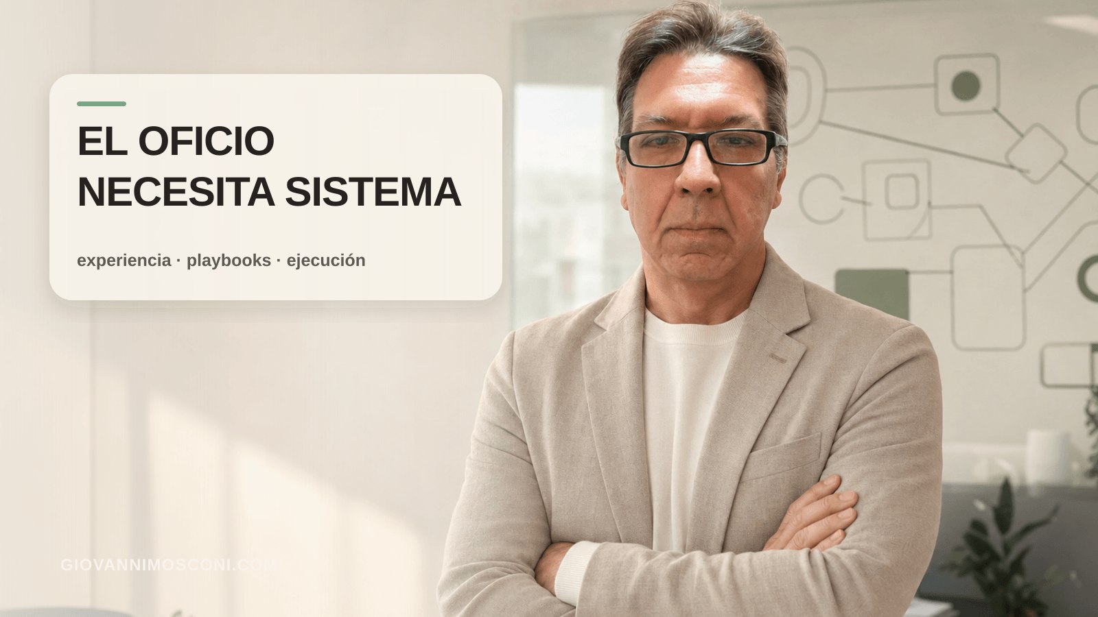 Imagen editorial para El oficio necesita sistema